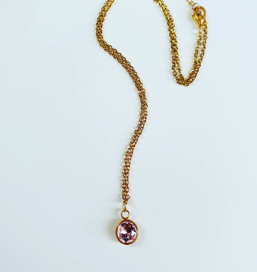 collar piedra rosa3