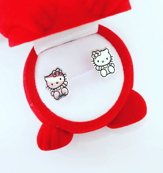 Aretes Silver Gatita B2 2