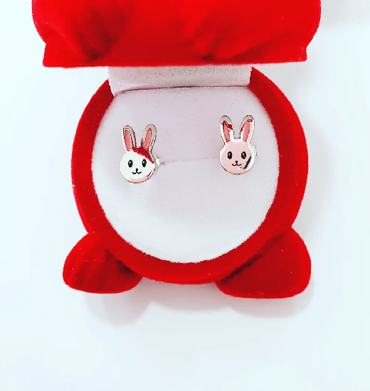 Aretes Silver Rabbit1