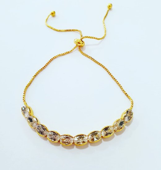 Pulsera White Squares1