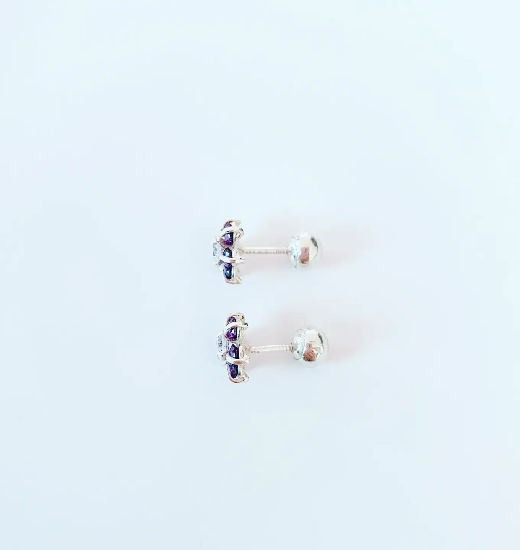 aretes rosetas moradas2
