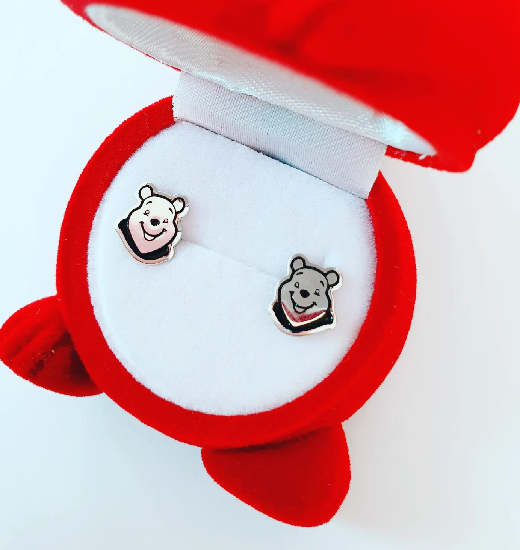 aretes silver osito1