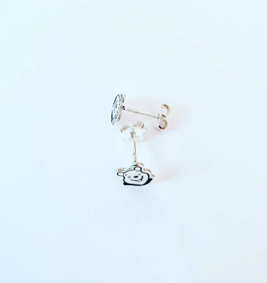 aretes silver osito2