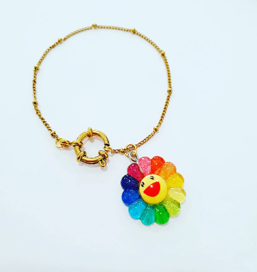 pulsera flower kawaii