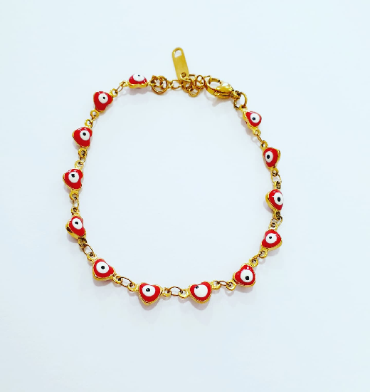 pulsera turkish red heart2