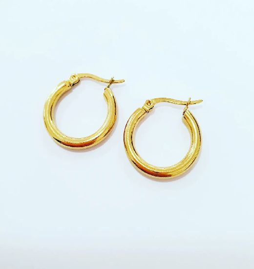 Aretes Argolla Doble 2