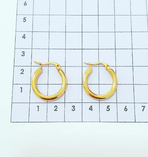 Aretes Argolla Doble 2b